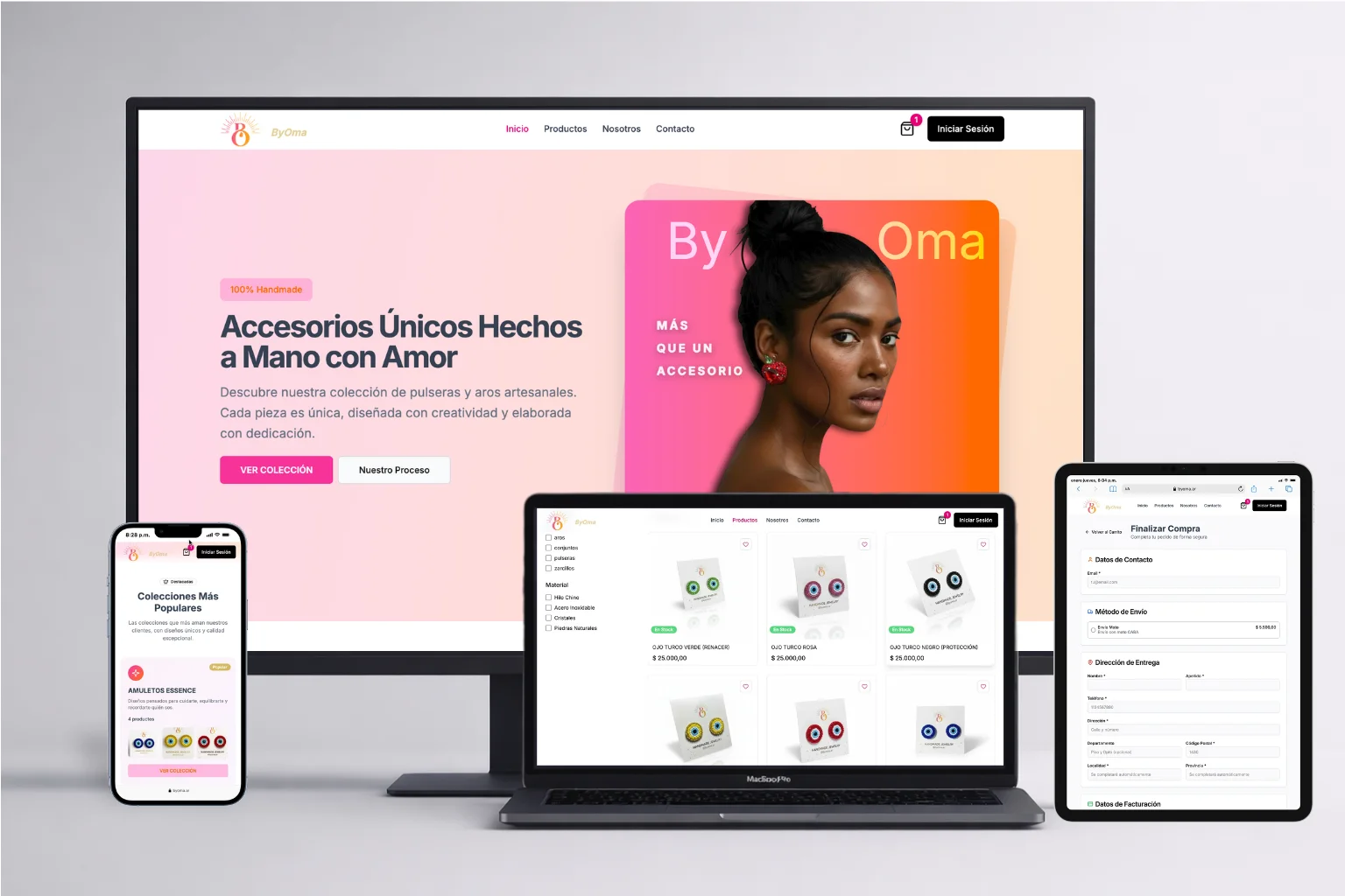 Logo de E-commerce ByOma - Plataforma de Venta Online