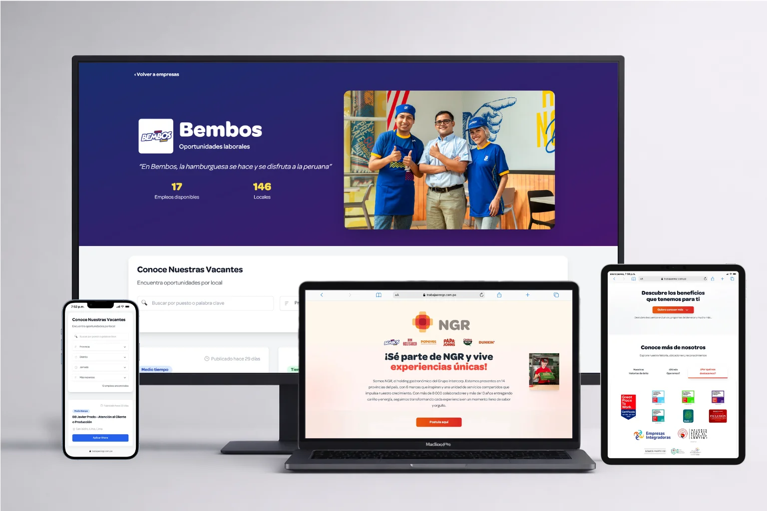 Logo de Portal Corporativo NGR Perú